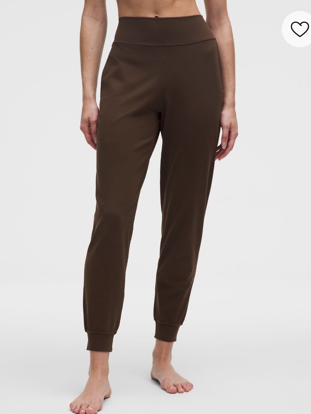 Lulu lemon walnut crunch jogger size 8